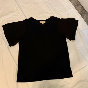 Michael Kors black women’s top size L